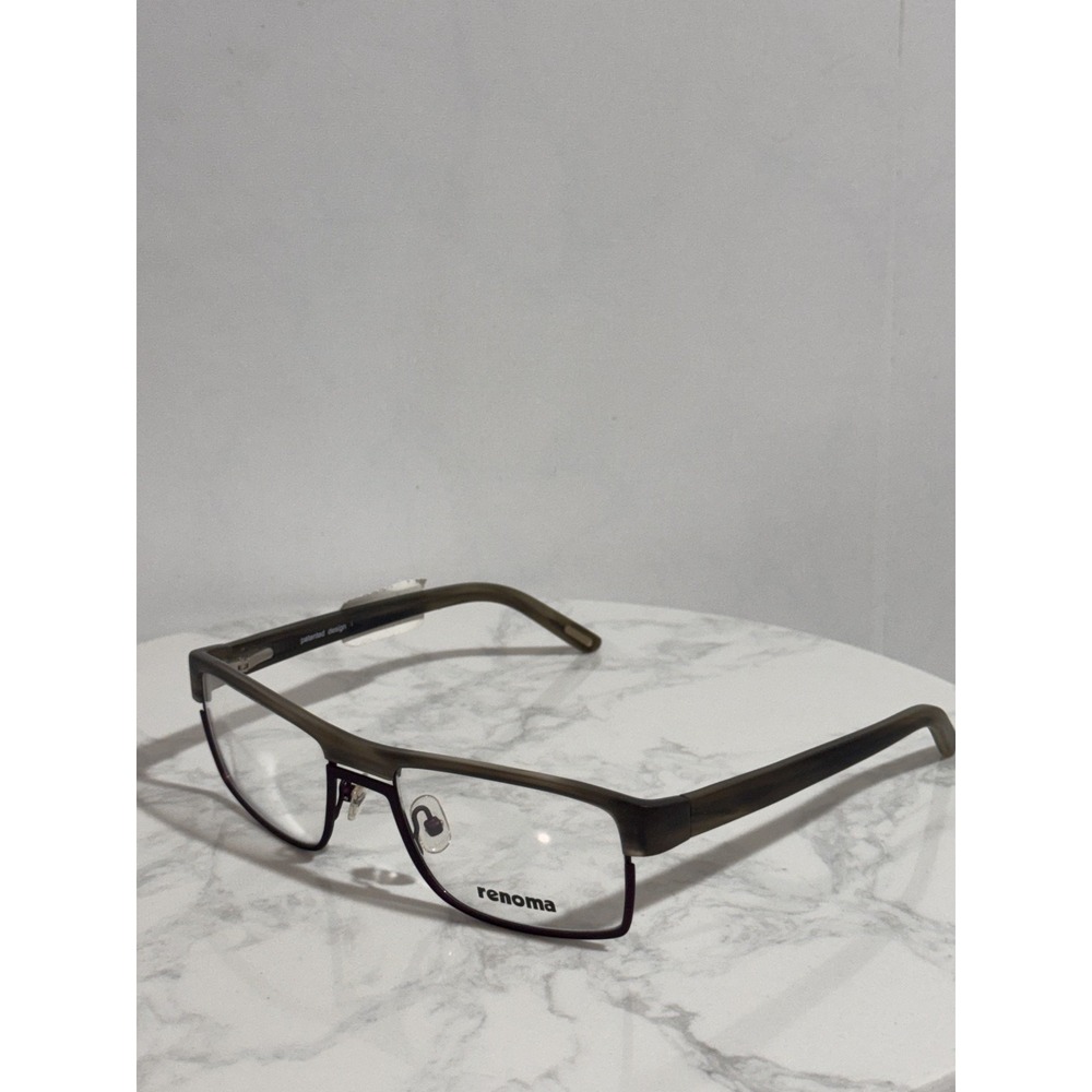 Renoma R1050 Eyeglass Frames col.4272 53-18-135 Patented‎ Design